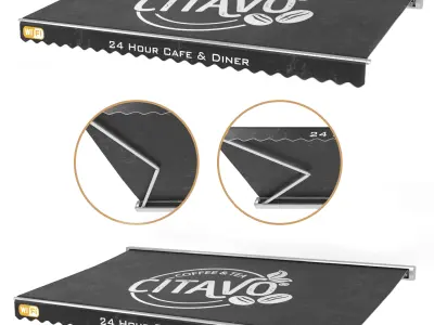 Awning collection vol02 3D model