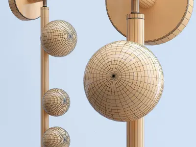 DOLL wall lamp 3D model