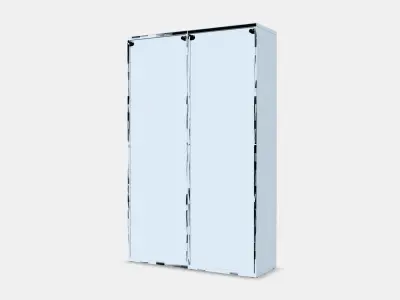 BESTA Storage combination with doors 52 Low-poly 3D model