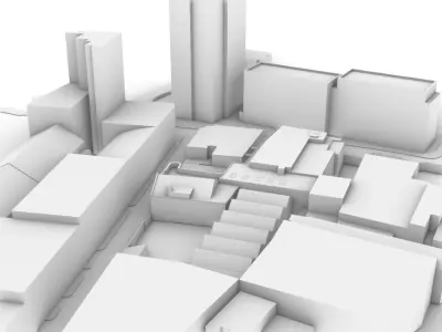 STREET PACK  Low-poly 3D model