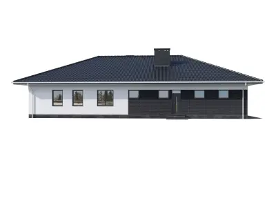 Modern V159 with BLENDER file 3D model