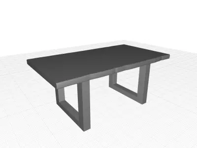 Timberlane Dining Table 3D model
