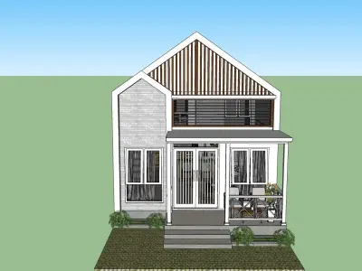 Small Home Tiny house 3D model