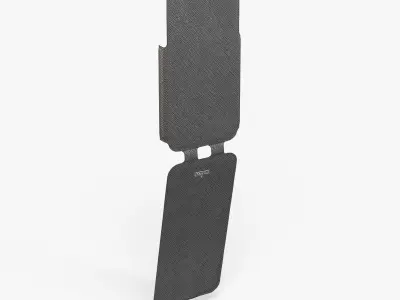 Case Puro Ultra Slim for iPhone 5 Low-poly 3D model