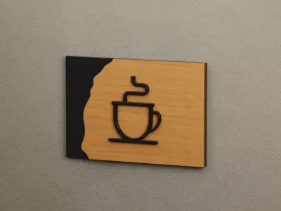Sign Board 3D model