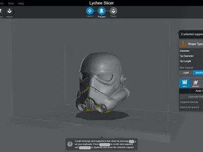 1-6 SCALE STORMTROOPER ARMOR 3D print model