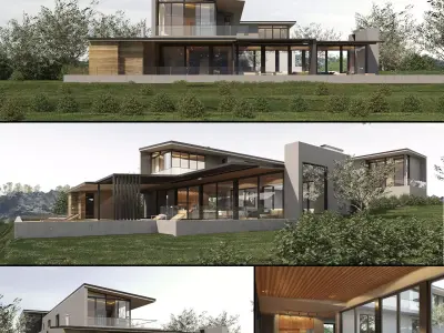 The Benguela Cove Villa 3D model