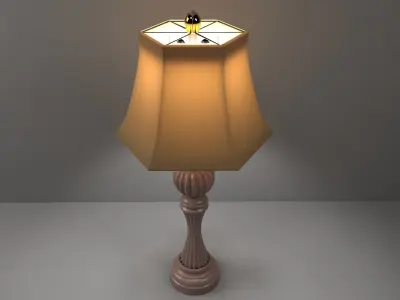 table lamp  3D model 3