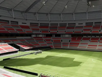 BC Place Stadium - Vancouver - Canada 3D model