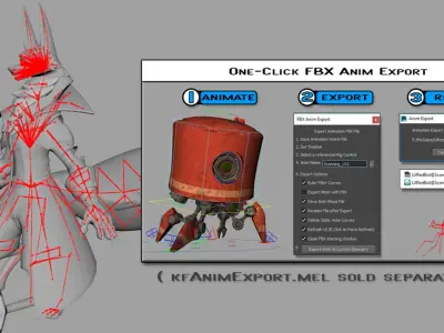 Sellsword Fox Anim Rig 