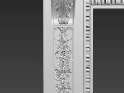 Eighteenth Century Fireplace 3D model
