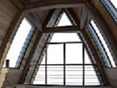 triangular house 3D model