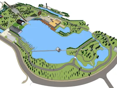 Sketchup Landscape 197 3D model