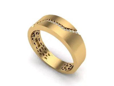 Jewelry ring 331 3D print model