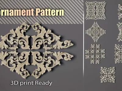 Ornament pack 3D print model purchase