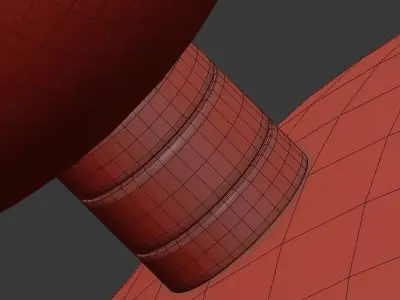 Suspension LED design BUBBLE LAMP 6 3D model