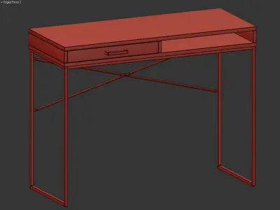 CONSOLE TABLE CLASS 3D model