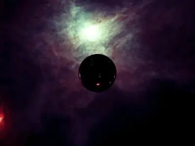 Space and nebula HDRI Sci-fi 3D Model Collection Low-poly 3D model