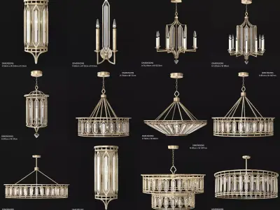 Fine Art Lamps Westminster Collection 3D model