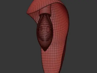 TUSKET hanging lamp 3D model