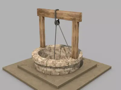 Well Borehole 3D model