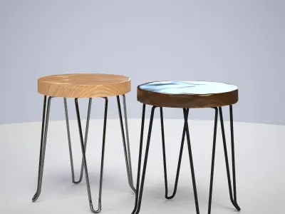 Chair ar vr optimized Low-poly 3D model