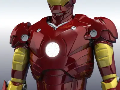Iron Man 3D model
