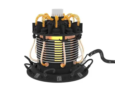 Fusion Furnace - Live size prop V2 3D print model