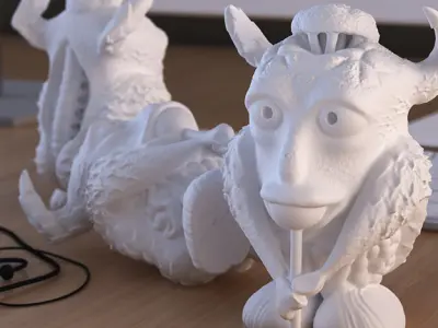 Stuffed Gargoyle 3D print model