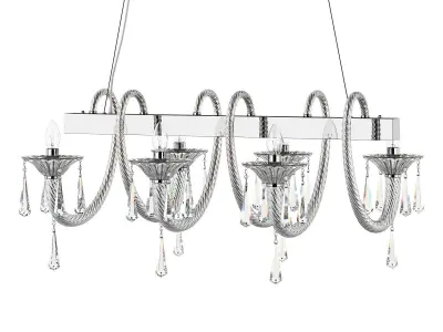 821160 Corno Lightstar Hanging Chandelier 3D model