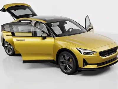 Polestar 2 2020 3D model