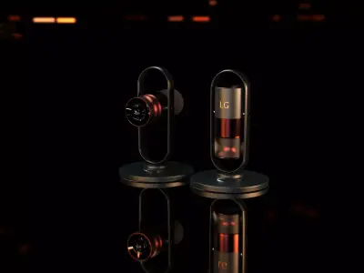 Lg cam 3d model 3D model