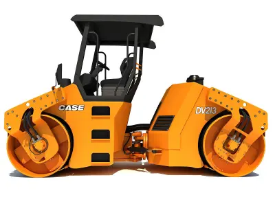 Road Compactor 3D model
