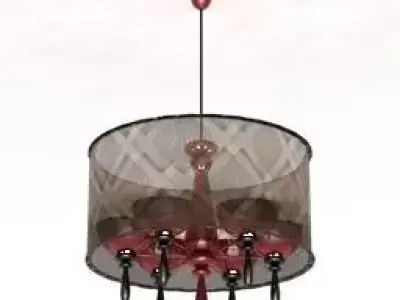 Lamp chandelier 3D model