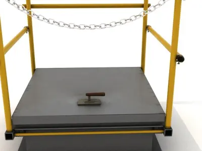 Roof Hatch Door 3D model