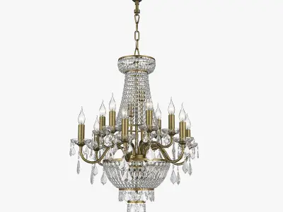 70016x Classic Osgona Chandelier 3D model