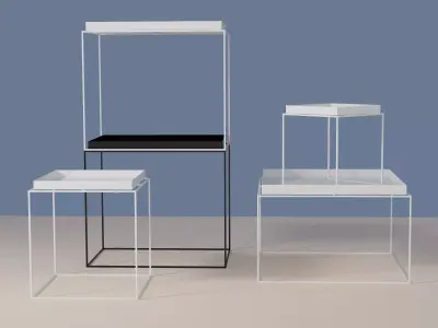Tray Table 3D model
