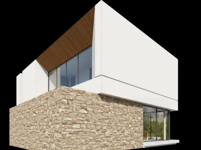 Modern Villa Design 011 3D model