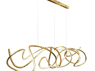 Moderm Curved Linear 3D model