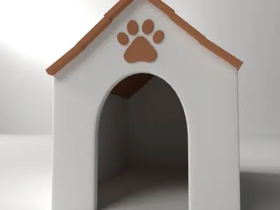 Dog House 3D model