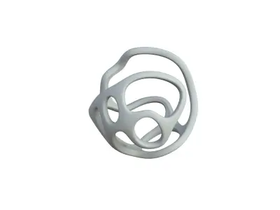 SciFi Cube Object No 36576 Low Poly Shape Texture