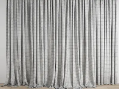 curtain 474 3D model