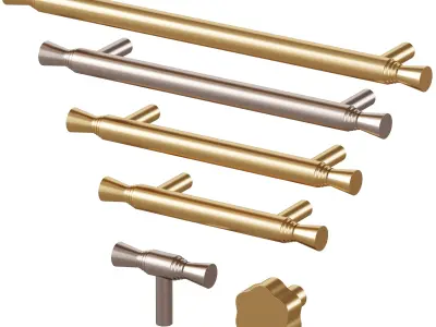 Furniture handles DUKE by Meraki 3D model