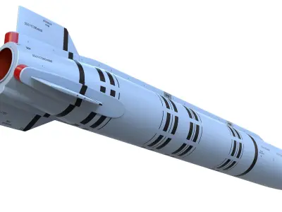 Raduga Kh-15 or RKV-15 3D model