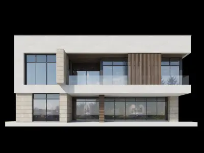 Modern Villa Design 027 3D model