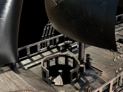 Pirate Ship 3D model