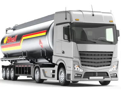  Detailed Six Large Trucks 