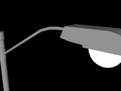 Pole Light Pack 3D model