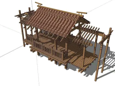 Creative Design-Holiday Cabin-011 3D model