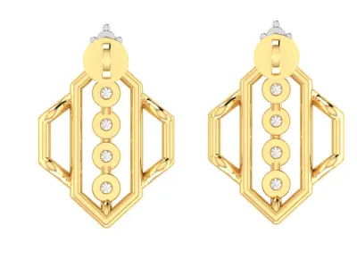 Ring Earrings Pendant Combo 3D print model